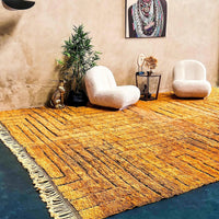 Adira Beni Mrirt Moroccan Rug 12.3 X 16.2 ft / 375 X 495 cm - Ettilux Home
