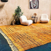 Adira Beni Mrirt Moroccan Rug 12.3 X 16.2 ft / 375 X 495 cm - Ettilux Home
