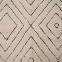 Authentic Beni Ourain Rug 5.2 x 7.3 feet / 160 x 225 cm - Ettilux Home