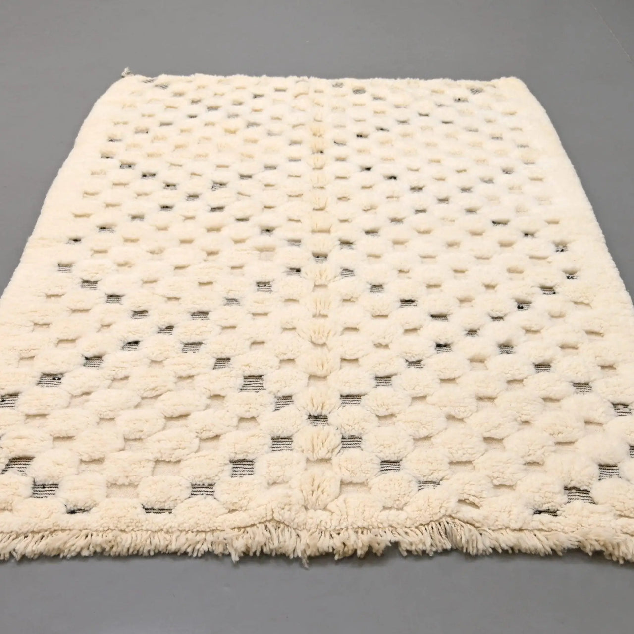 Authentic Beni Ourain Rug 5.2 x 8.1 feet / 160 x 247 cm - Ettilux Home