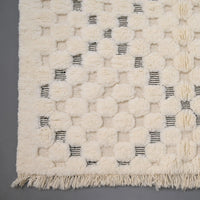 Authentic Beni Ourain Rug 5.2 x 8.1 feet / 160 x 247 cm - Ettilux Home
