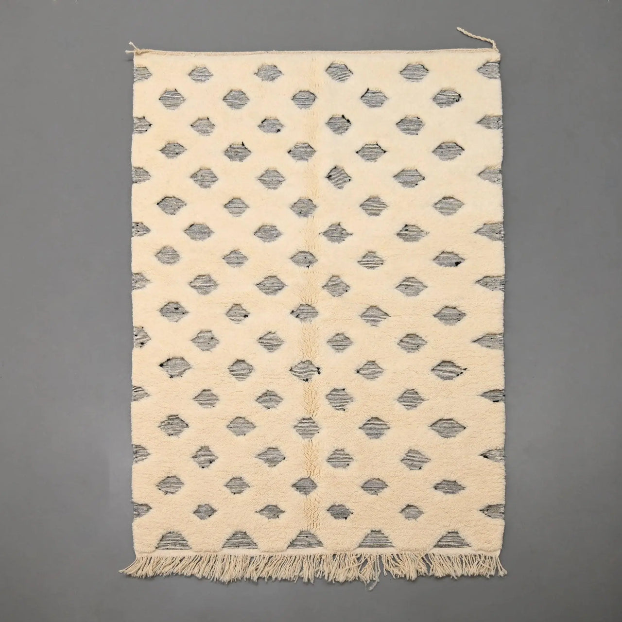 Authentic Beni Ourain Rug 5 x 8.8 feet / 153 x 270 cm - Ettilux Home