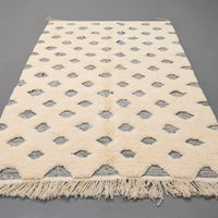 Authentic Beni Ourain Rug 5 x 8.8 feet / 153 x 270 cm - Ettilux Home