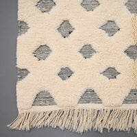Authentic Beni Ourain Rug 5 x 8.8 feet / 153 x 270 cm - Ettilux Home