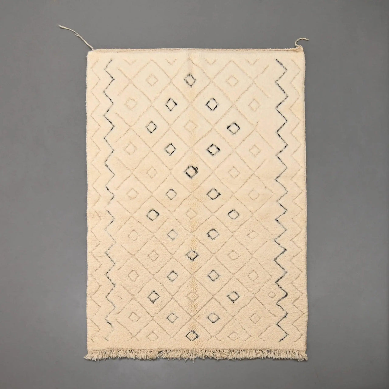 Authentic Beni Ourain Rug 5 x 8 feet / 153 x 246 cm - Ettilux Home