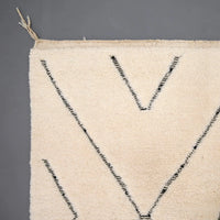 Authentic Beni Ourain Rug 6.6 x 9.4 feet / 203 x 288 cm - Ettilux Home