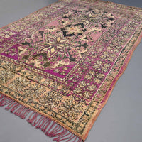 Authentic Vintage / Bohemian Rug 6.7 x 12.4 feet / 205 x 380 cm - Ettilux Home