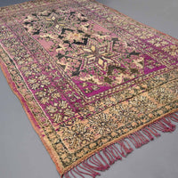 Authentic Vintage / Bohemian Rug 6.7 x 12.4 feet / 205 x 380 cm - Ettilux Home