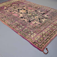 Authentic Vintage / Bohemian Rug 6.7 x 12.4 feet / 205 x 380 cm - Ettilux Home