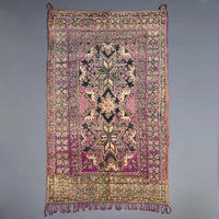 Authentic Vintage / Bohemian Rug 6.7 x 12.4 feet / 205 x 380 cm - Ettilux Home