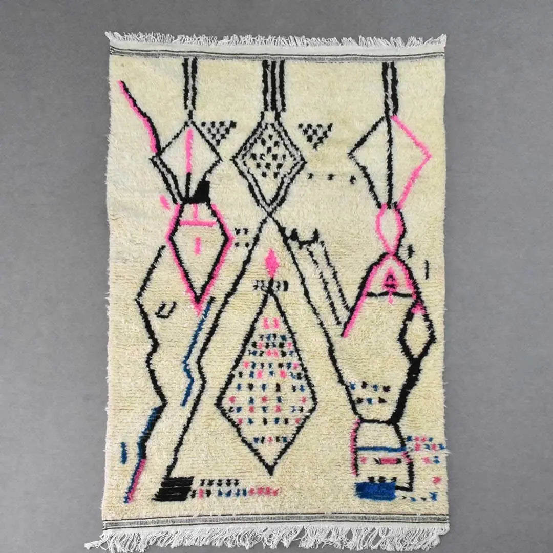 Azilal Rug  (4.9 x 8.3 feet) - Ettilux Home