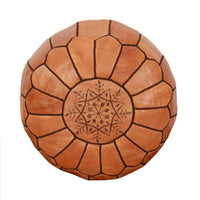 Brown Pouf - Ettilux Home