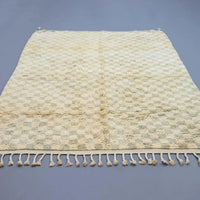 Checkered Moroccan Rug 7.8 x 10 feet / 240 x 305 cm - Ettilux Home