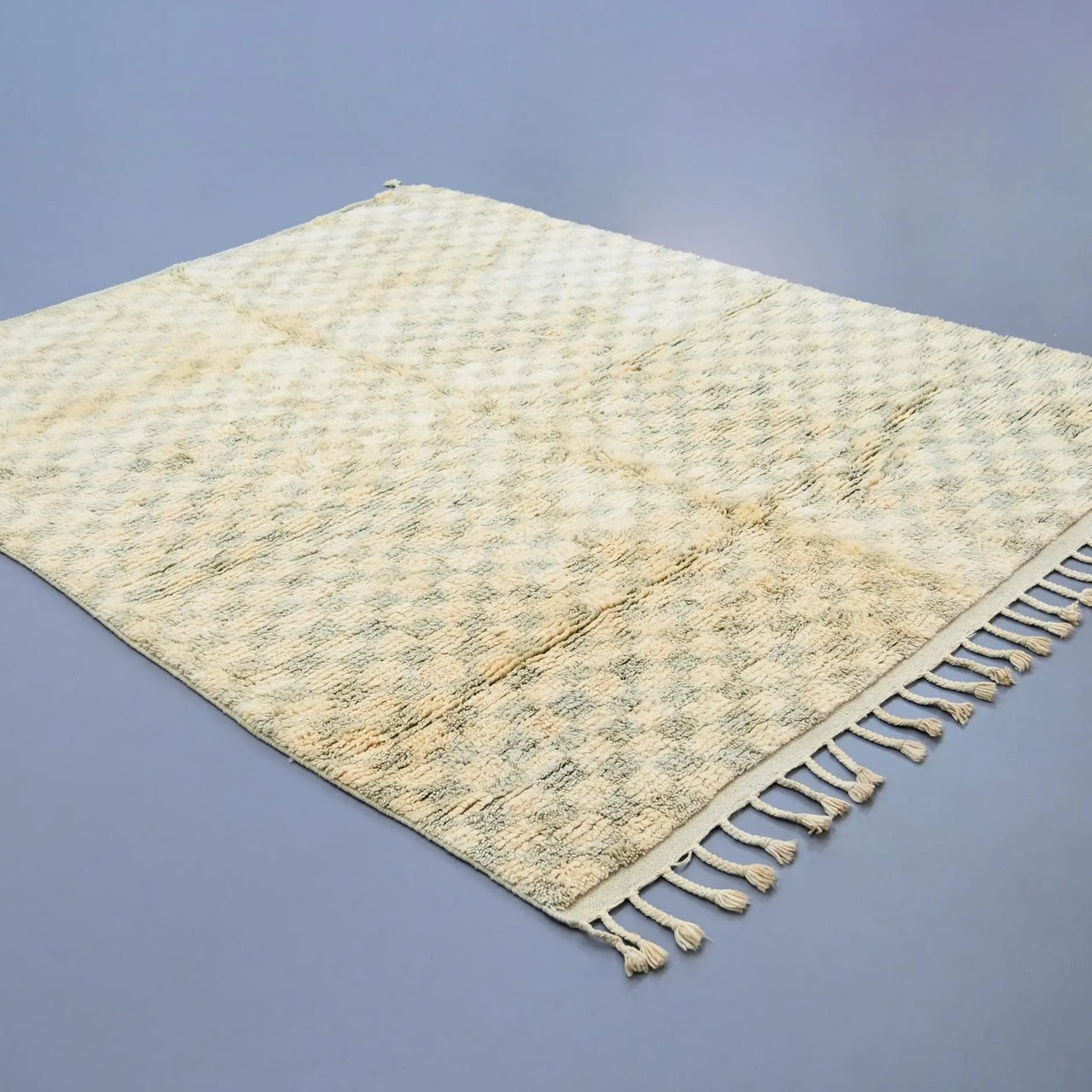Checkered Moroccan Rug 7.8 x 10 feet / 240 x 305 cm - Ettilux Home