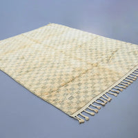 Checkered Moroccan Rug 7.8 x 10 feet / 240 x 305 cm - Ettilux Home