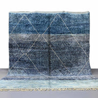 Cobalt Beni Mrirt Rug 8.2 X 10 ft / 252 X 305 cm - Ettilux Home
