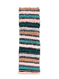 Colorful And Warm Moroccan Boucherouite Rug(2.4 x 8.7 feet) - Ettilux Home
