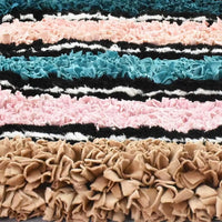 Colorful And Warm Moroccan Boucherouite Rug(2.4 x 8.7 feet) - Ettilux Home