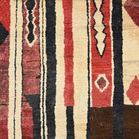 Evocative Berber Wool Vintage Rug 5.4 x 8.5 feet / 165 x 260 cm - Ettilux Home