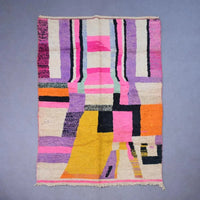 Vintage Moroccan Rug 6.3 x 10.3 feet / 192 x 316 cm Ettilux Home