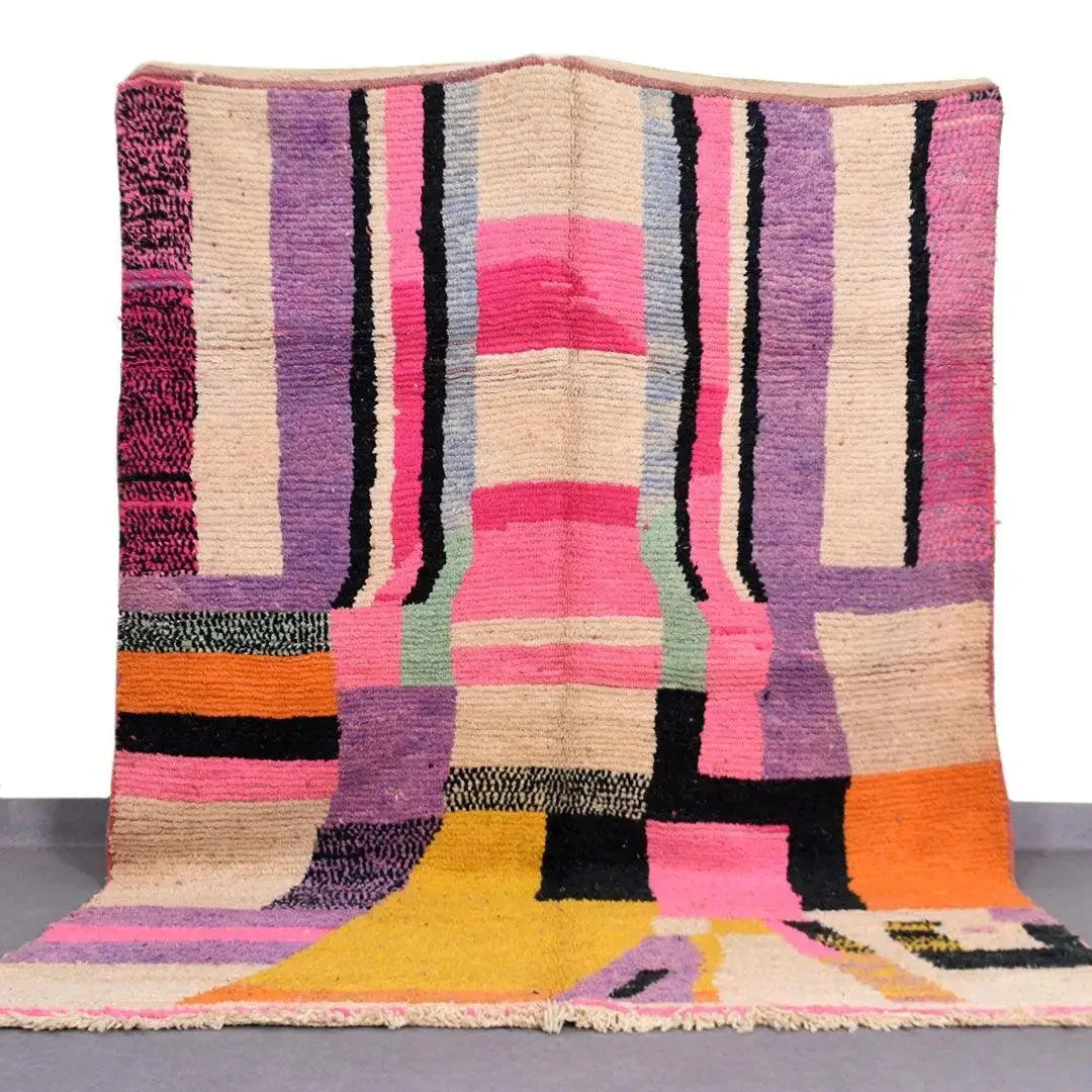 Vintage Moroccan Rug 6.3 x 10.3 feet / 192 x 316 cm Ettilux Home