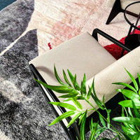 Add a touch of warmth and texture to your decor with the Rosy Abstract Handwoven 100% Wool Beni Mrirt Rug, a beautiful Beni Ourain rug measuring 8.1 X 9.9 ft / 247 X 304 cm. This handcrafted rug features a stunning abstract design and premium wool texture.