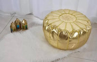 Luxury Gold Pouf - Ettilux Home