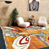 Mireya Beni Mrirt Moroccan Rug 10.8 X 13.7 ft / 330 X 420 cm - Ettilux Home