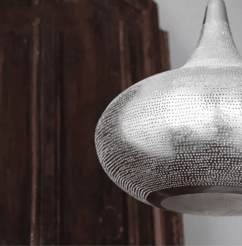 Moroccan Brass Pendant Light - Ettilux Home