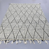 Moroccan Kilim Rug 6.4 x 10.4 ft / 195 x 317 cm - Ettilux Home