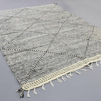 Moroccan Kilim Rug 6.7 x 9.7 ft / 206 x 296 cm - Ettilux Home