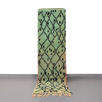 Moroccan Vintage Runner Rug 2.3 x 8.2 feet / 72 x 250 cm - Ettilux Home