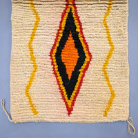 Moroccan Vintage Runner Rug 2.4 x 7.7 feet / 75 x 236 cm - Ettilux Home