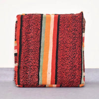 Moroccan Vintage Wool Floor Cushion Cover - Ettilux Home