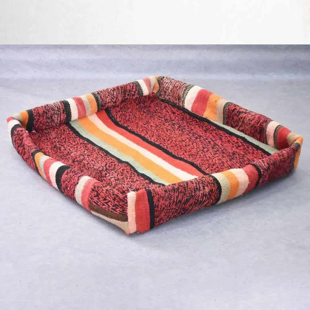 Moroccan Vintage Wool Floor Cushion Cover - Ettilux Home