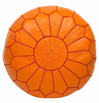 Orange Pouf - Ettilux Home