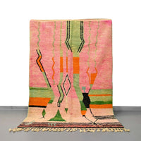 Moroccan Vintage Rug 5.6 x 8.7 feet / 171 x 267 cm - Ettilux Home
