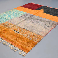 Sentimental Vintage Moroccan Rug 5.5 x 8.7 ft / 170 x 265 cm - Ettilux Home