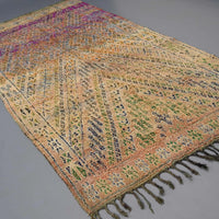 Unique Moroccan Rug 6.6 x 11.6 feet / 202 x 353 cm - Ettilux Home