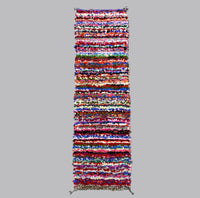 Vintage Boucherouite Rug 2x7ft / 60 x 215 cm - Ettilux Home