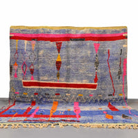 Vintage Moroccan Rug 10.5 x 12.1 feet / 320 x 370 cm - Ettilux Home