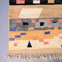 Vintage Moroccan Rug 9.6 x 12.8 feet - Ettilux Home