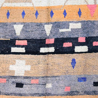 Vintage Moroccan Rug 9.6 x 12.8 feet - Ettilux Home