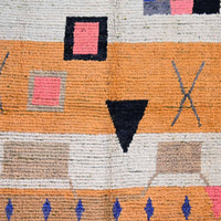 Vintage Moroccan Rug 9.6 x 12.8 feet - Ettilux Home