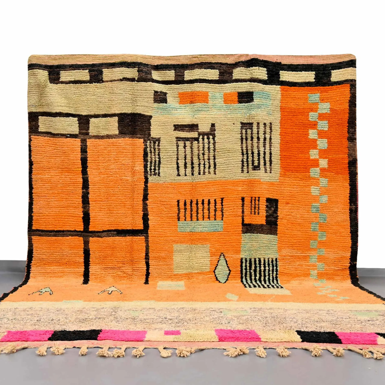 Vintage Moroccan Rug 9.8 x 13 feet / 300 x 396 cm - Ettilux Home