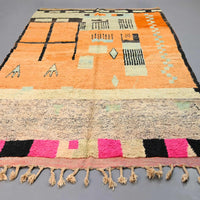 Vintage Moroccan Rug 9.8 x 13 feet - Ettilux Home