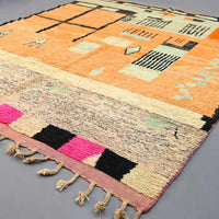 Vintage Moroccan Rug 9.8 x 13 feet - Ettilux Home