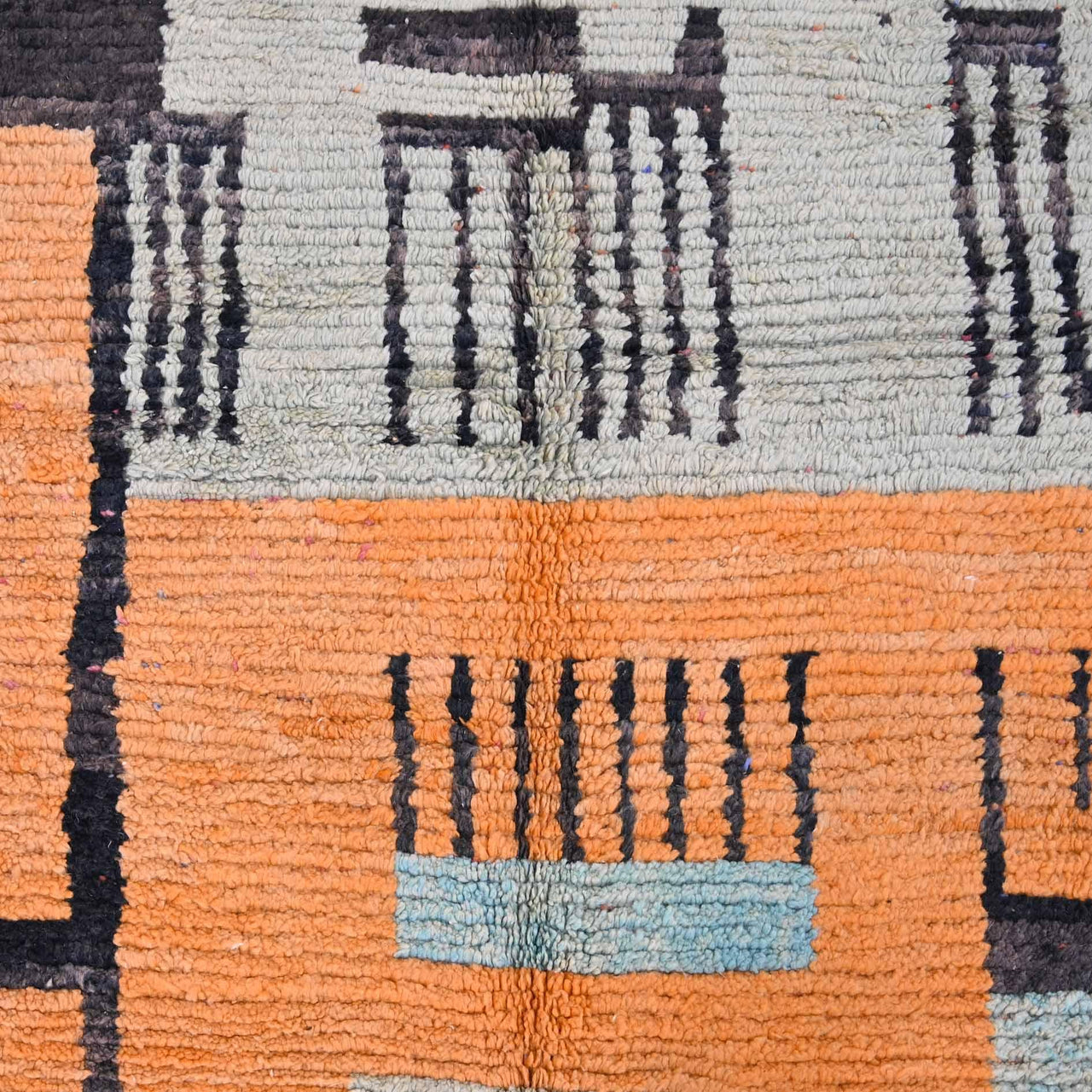Vintage Moroccan Rug 9.8 x 13 feet - Ettilux Home