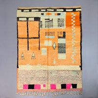 Vintage Moroccan Rug 9.8 x 13 feet - Ettilux Home