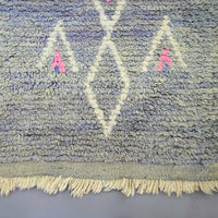 Vintage Runner Moroccan Rug 2.3 x 12.5 feet / 70 cm x 383 cm - Ettilux Home